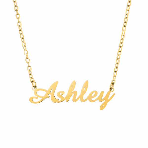Scripted Signature Name Necklace