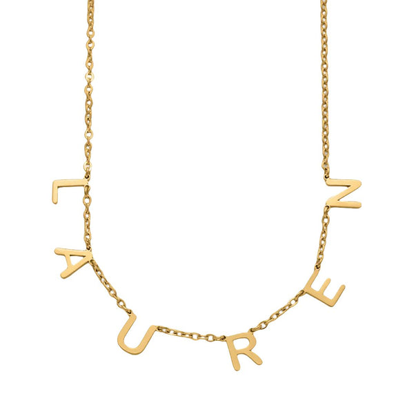 Personalized Initials Name Necklace
